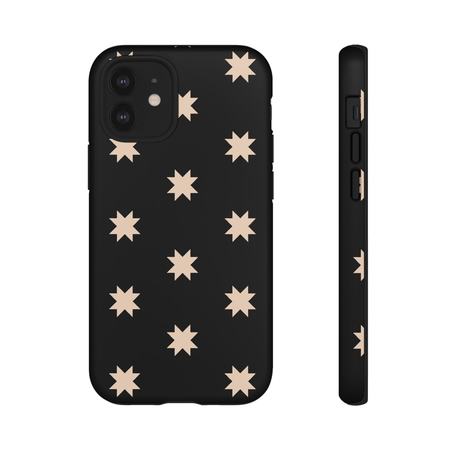 Black Star Quilt Block | Tough Phone Case