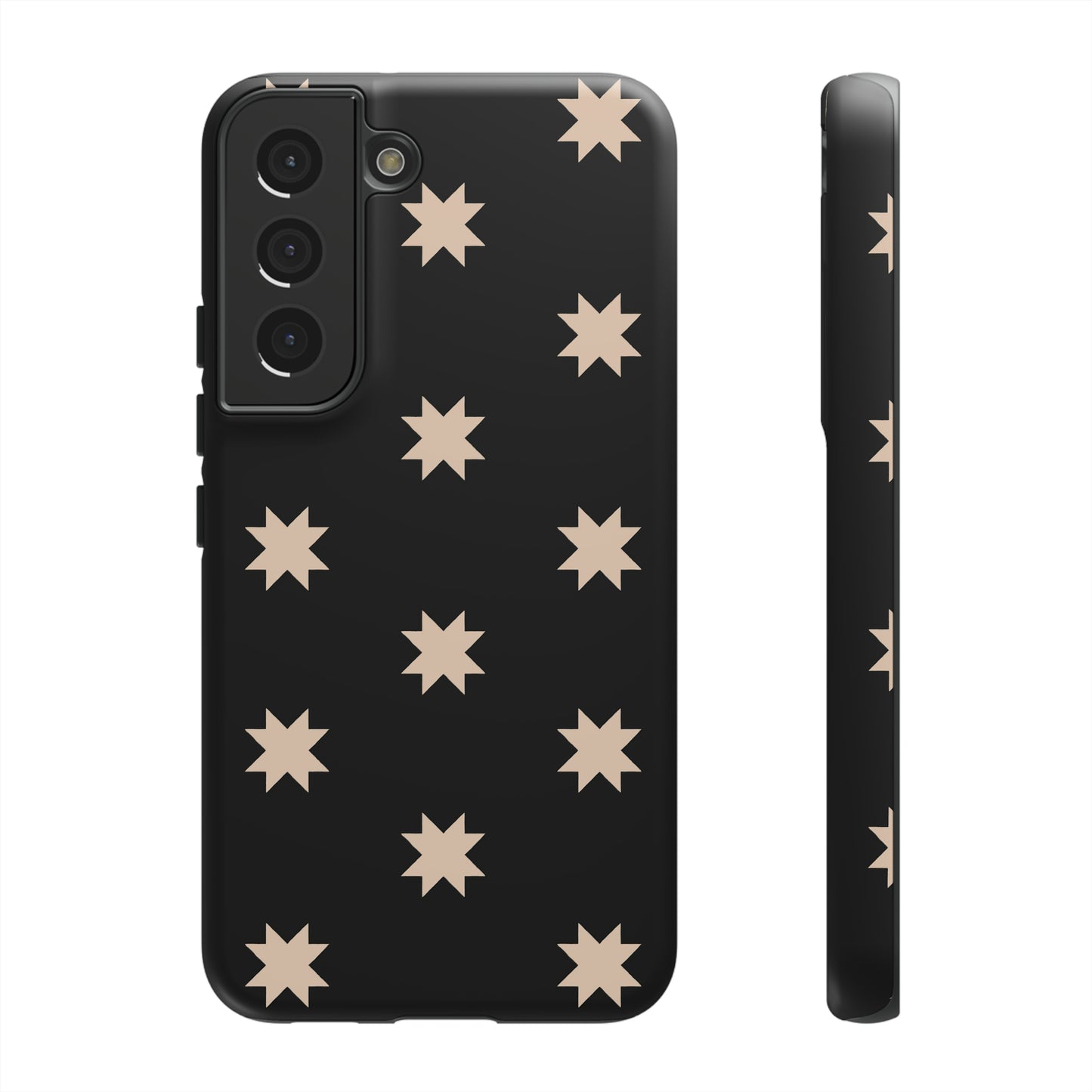 Black Star Quilt Block | Tough Phone Case