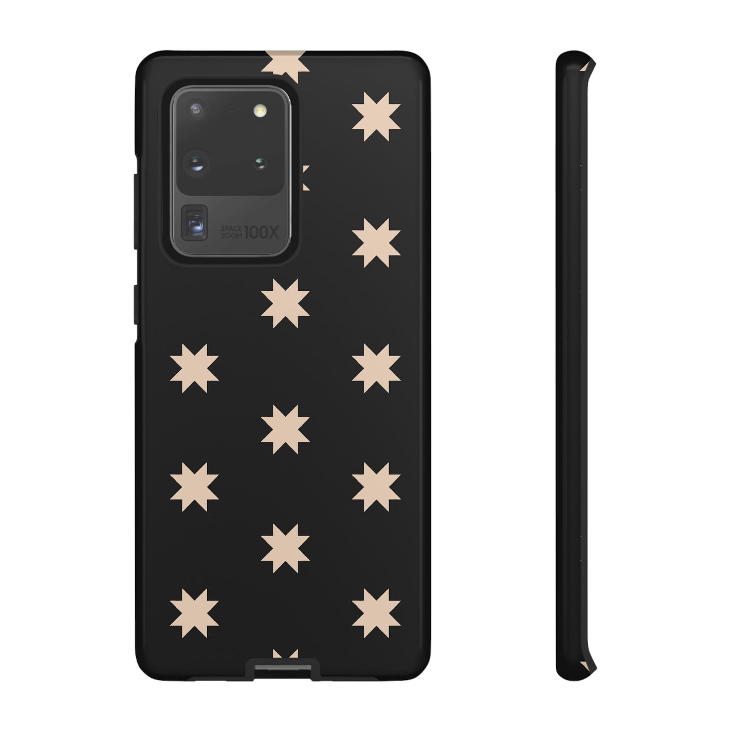 Black Star Quilt Block | Tough Phone Case