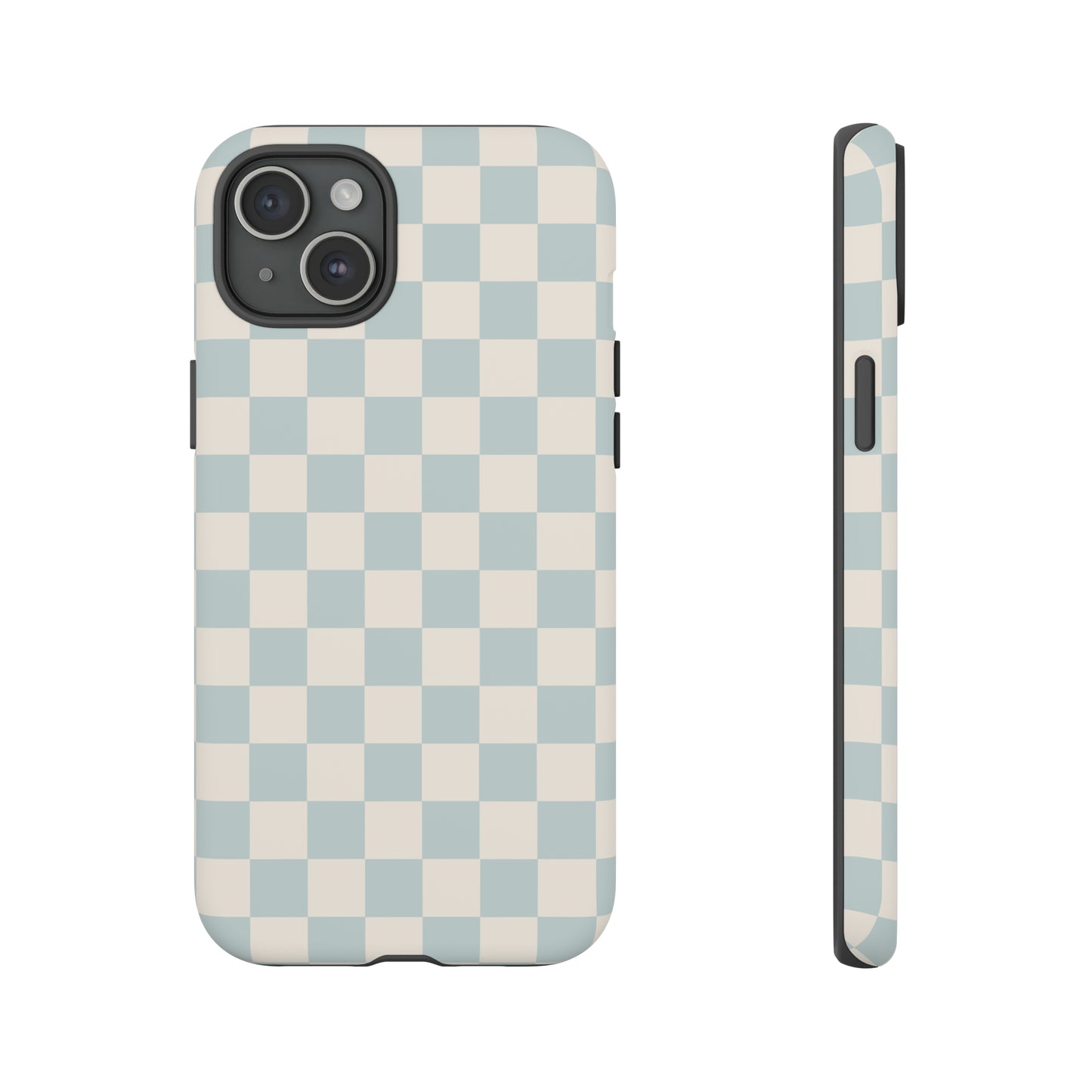 Light Blue Checkers | Tough Phone Case