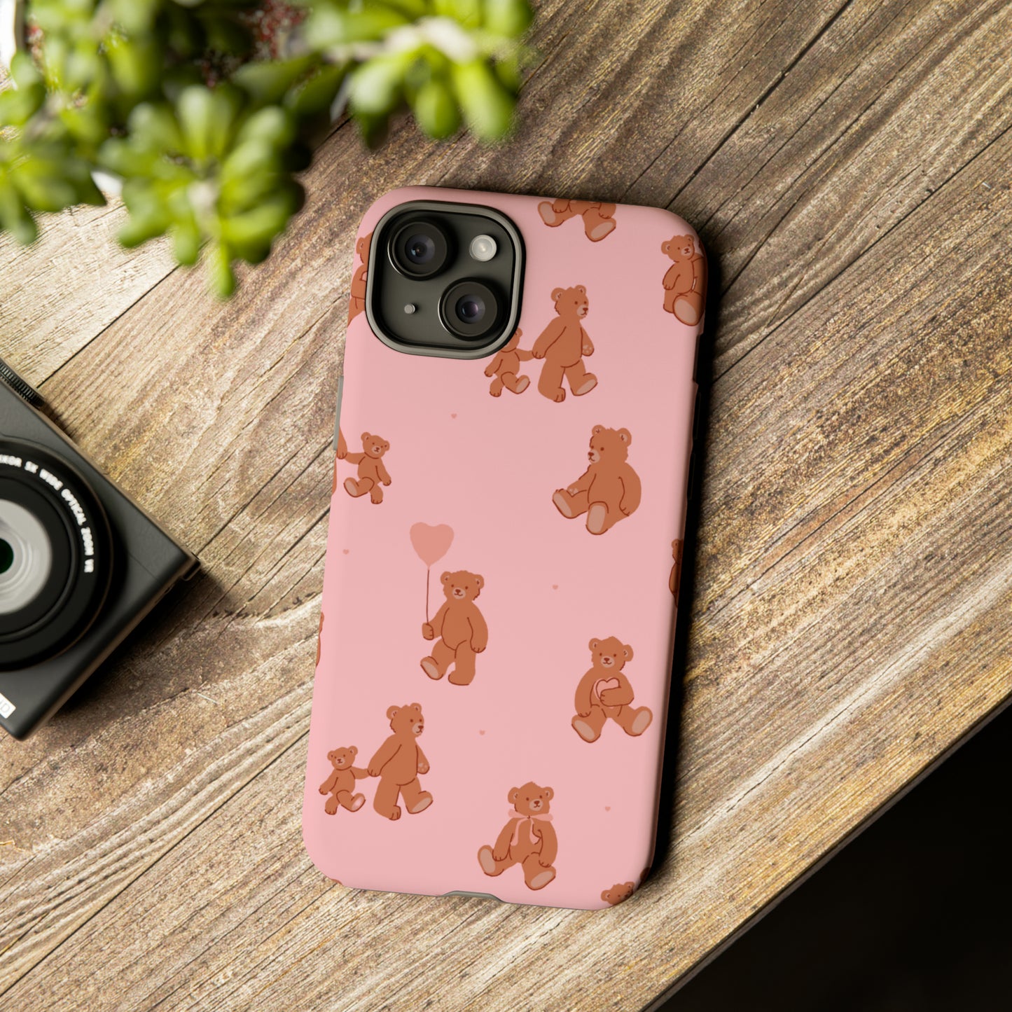 Sweet Pink Teddy Bear Tough Cases