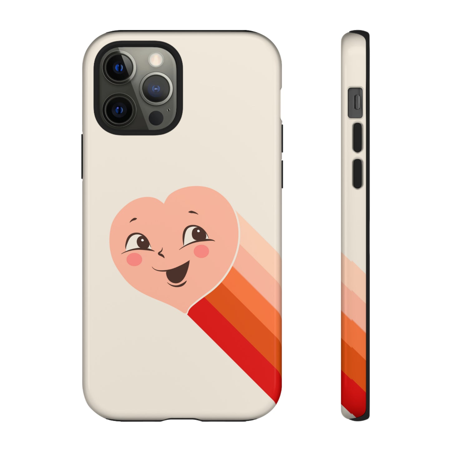 Retro Shooting Heart | Tough Phone Case