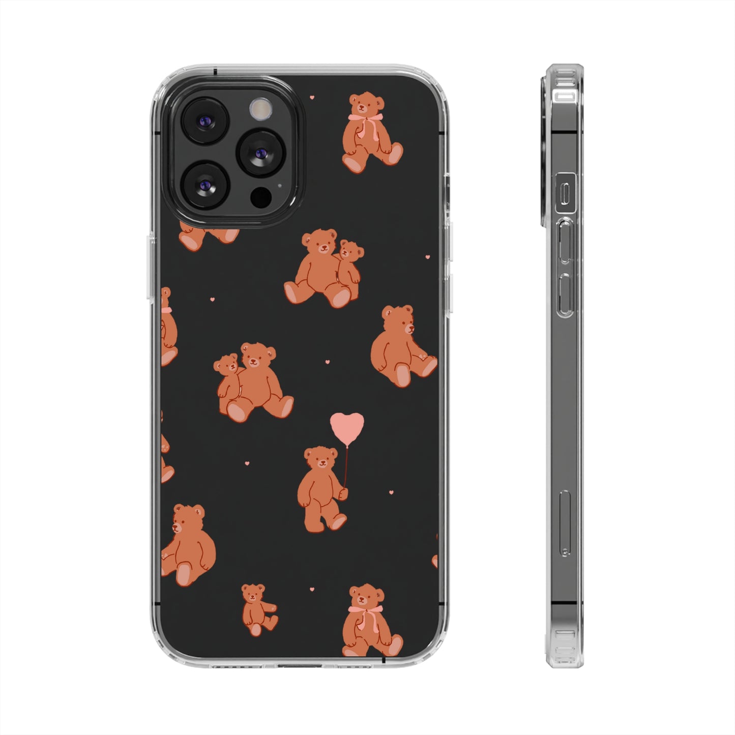 Teddy Bear Clear Phone Cases