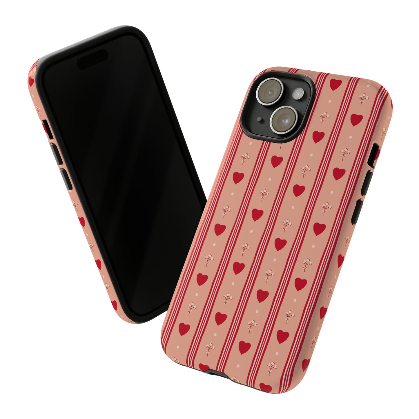 Cutesy Hearts | Tough Phone Case