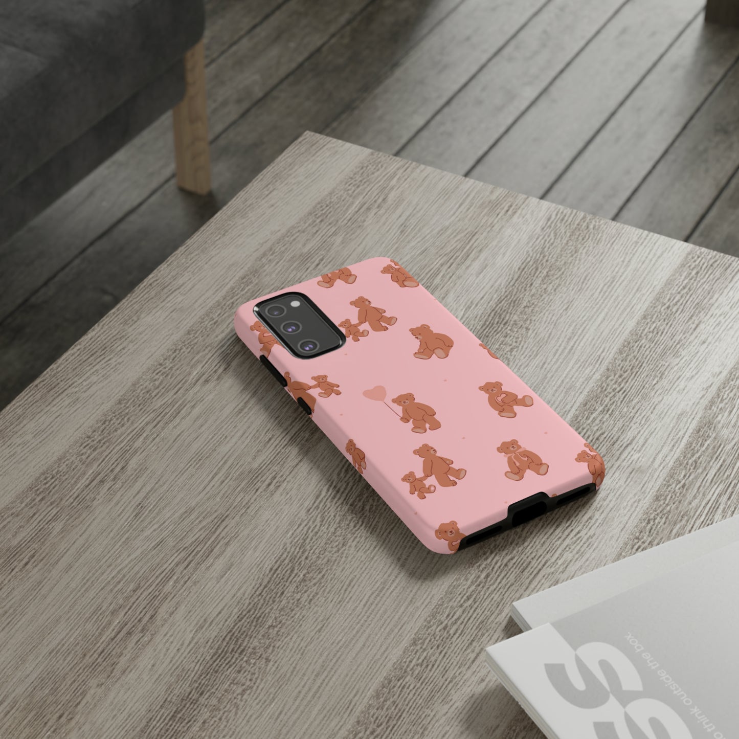 Sweet Pink Teddy Bear Tough Cases