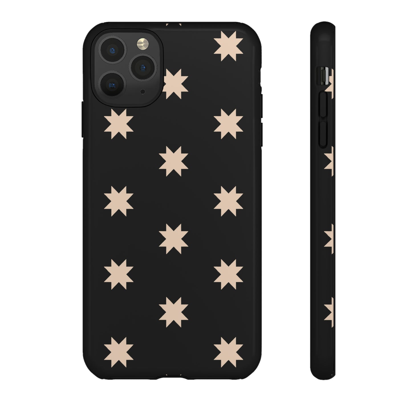 Black Star Quilt Block | Tough Phone Case