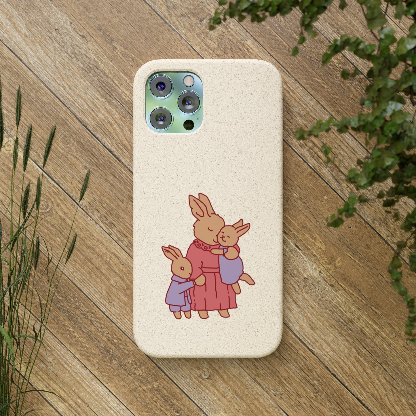 Like this Little Life Bunny Mom | 100% Biodegradable Phone Case