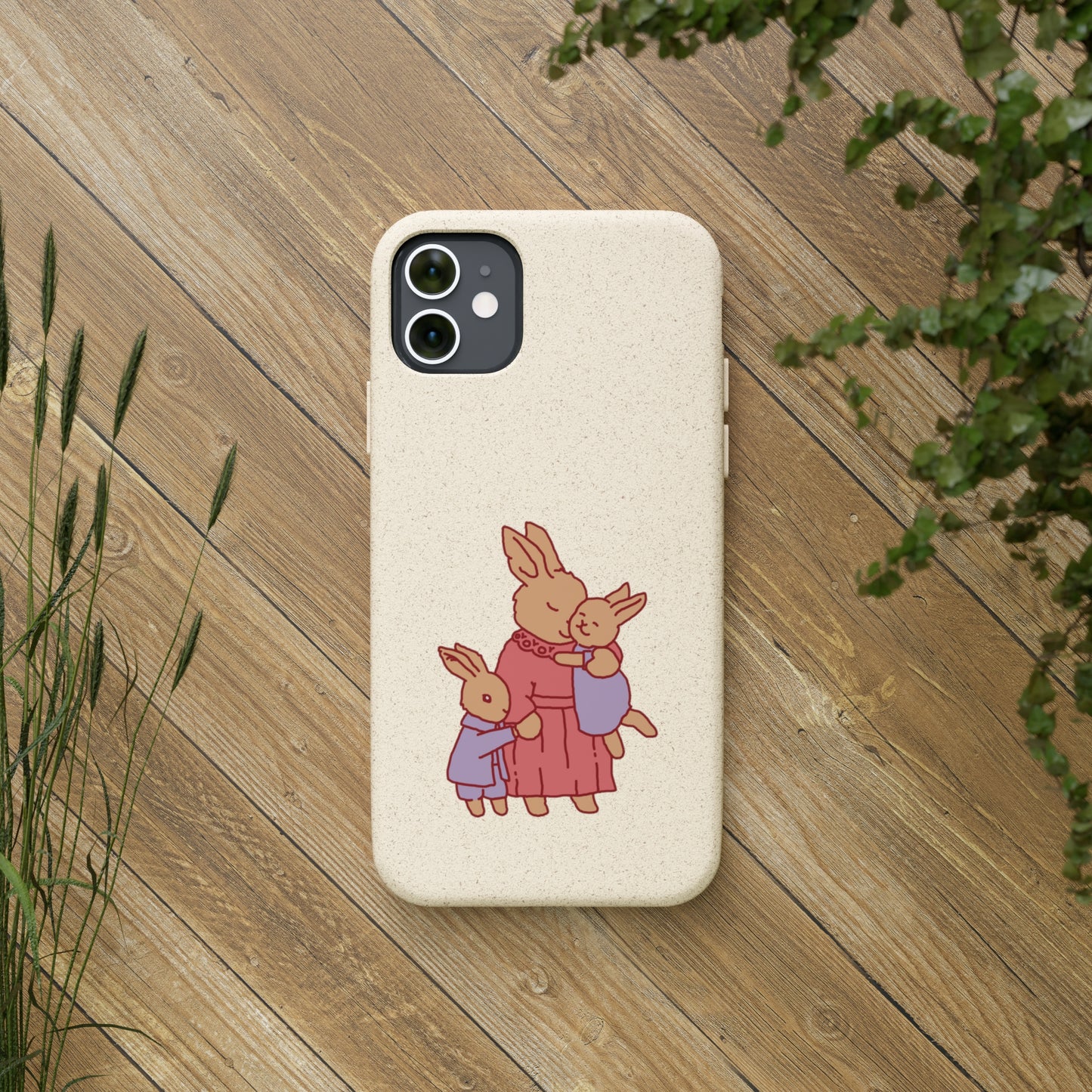 Like this Little Life Bunny Mom | 100% Biodegradable Phone Case