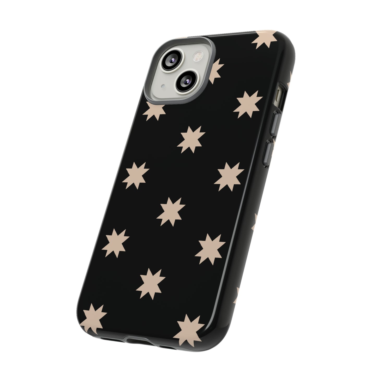 Black Star Quilt Block | Tough Phone Case