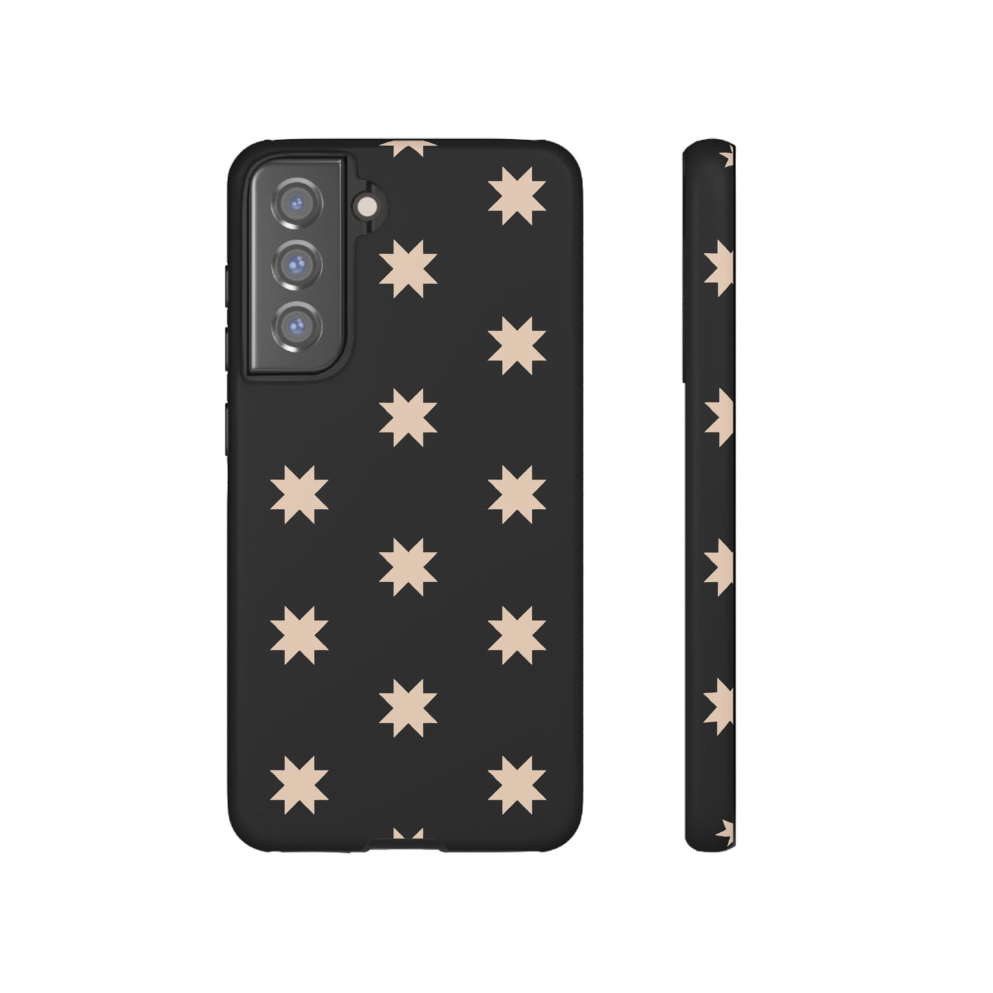 Black Star Quilt Block | Tough Phone Case