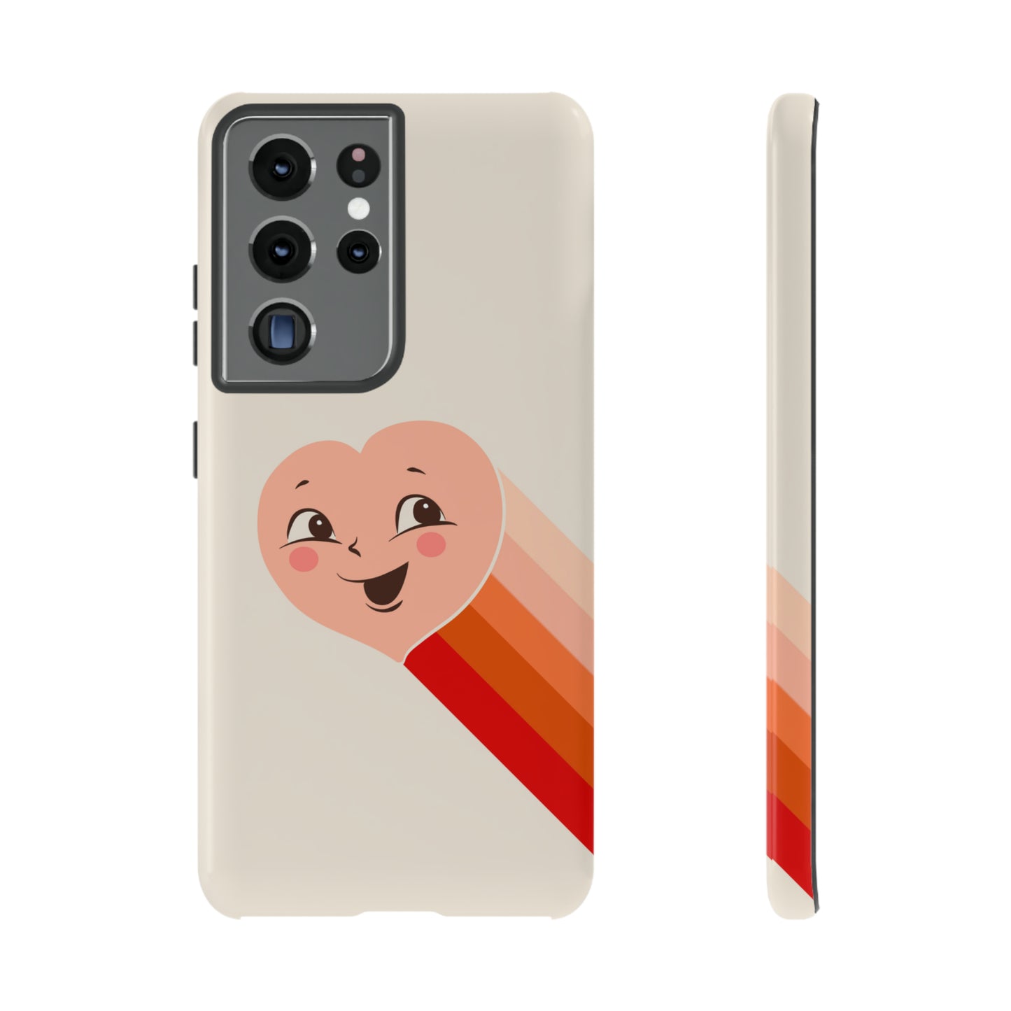 Retro Shooting Heart | Tough Phone Case