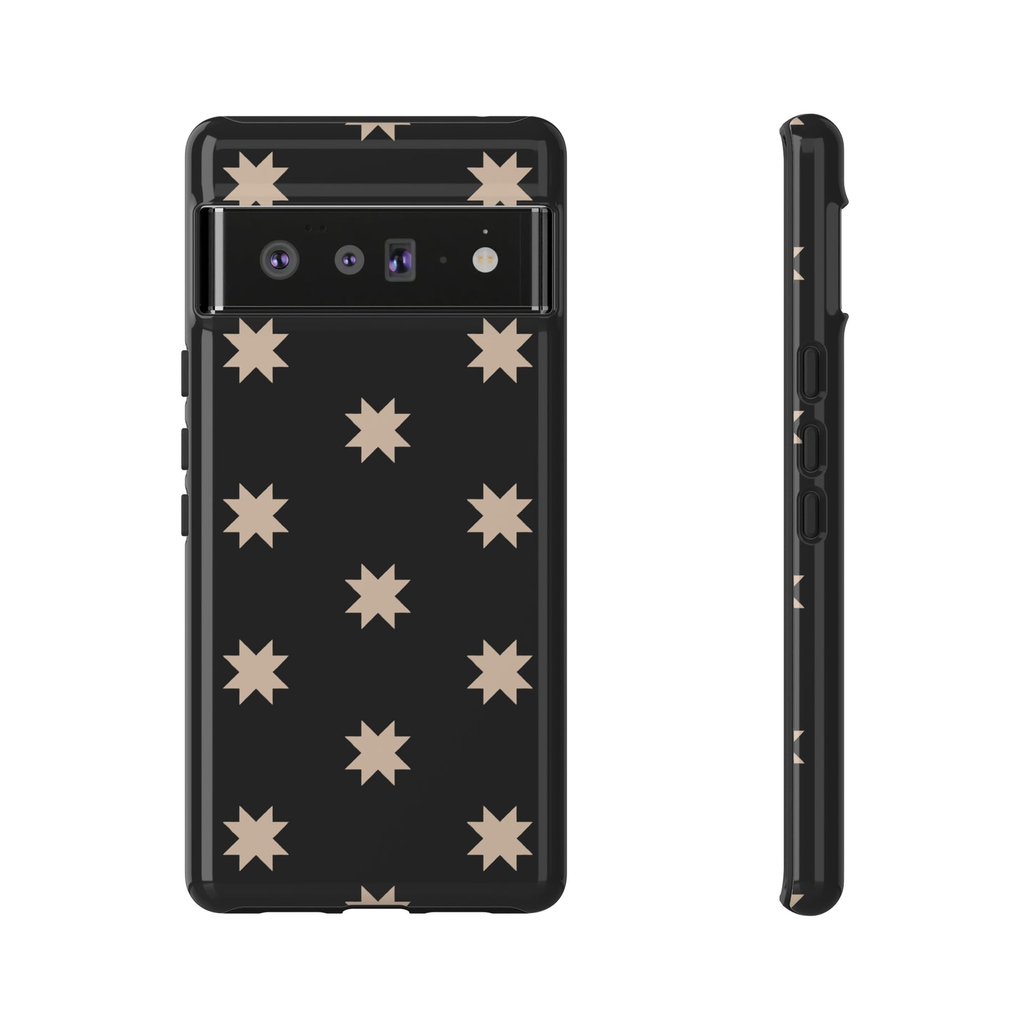 Black Star Quilt Block | Tough Phone Case