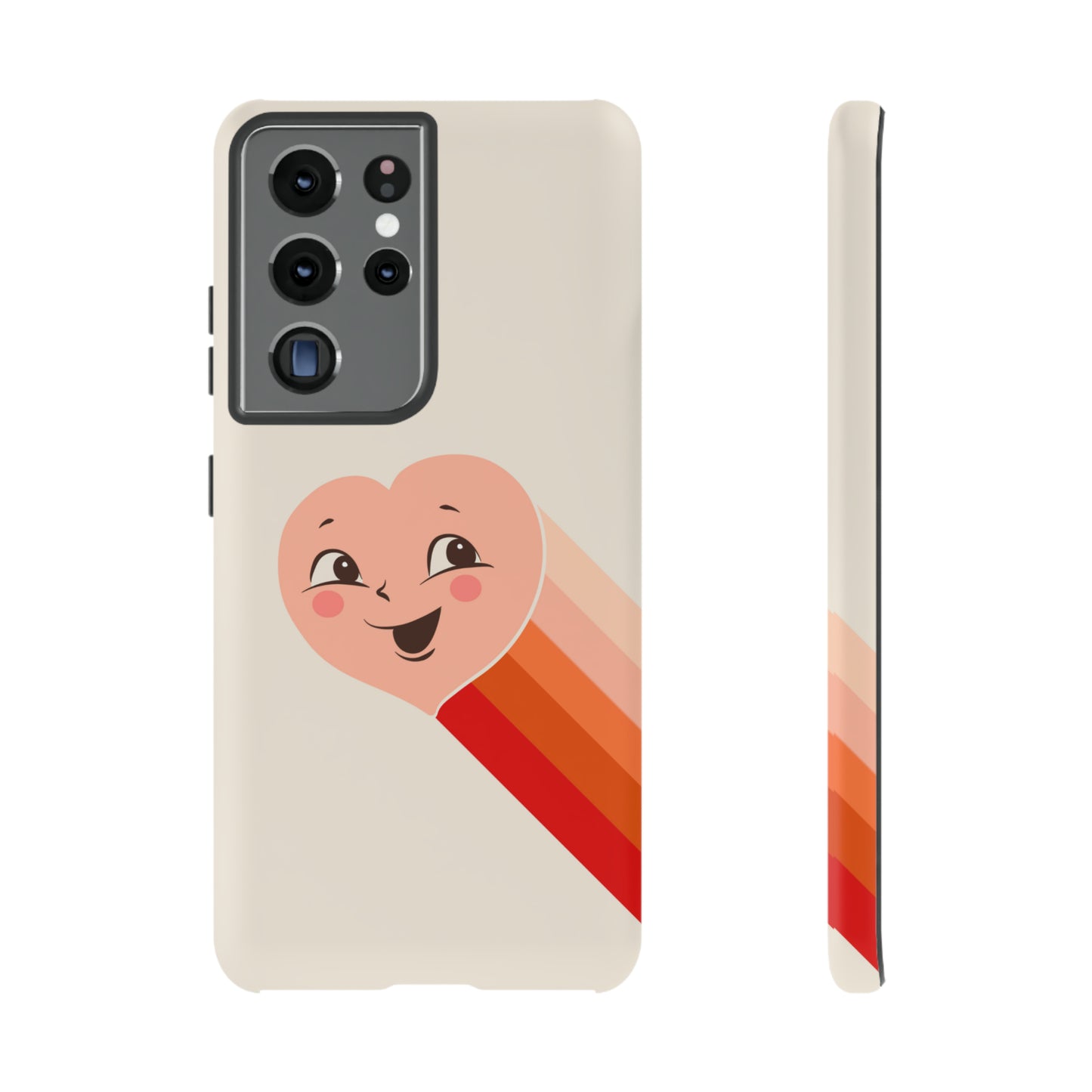 Retro Shooting Heart | Tough Phone Case