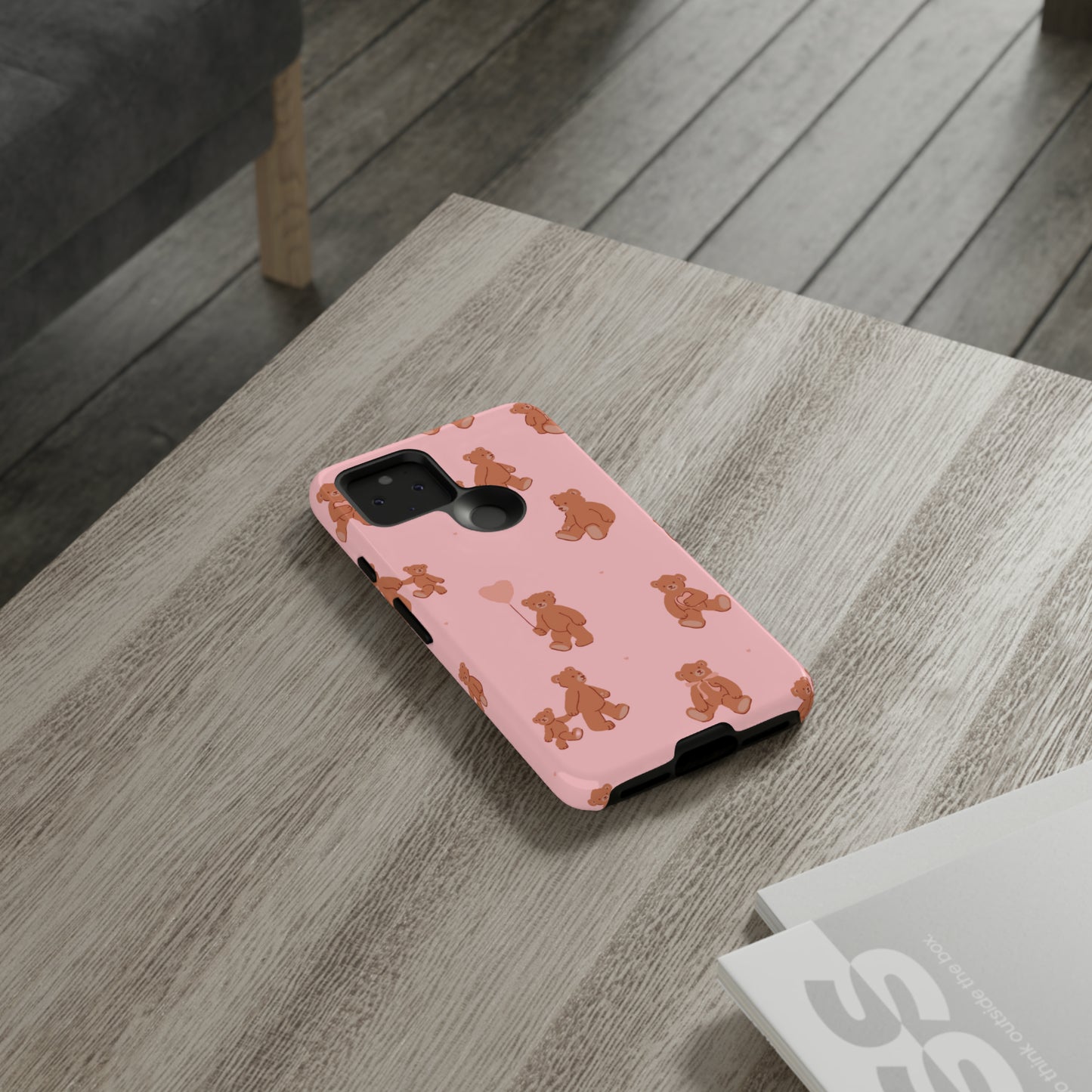 Sweet Pink Teddy Bear Tough Cases