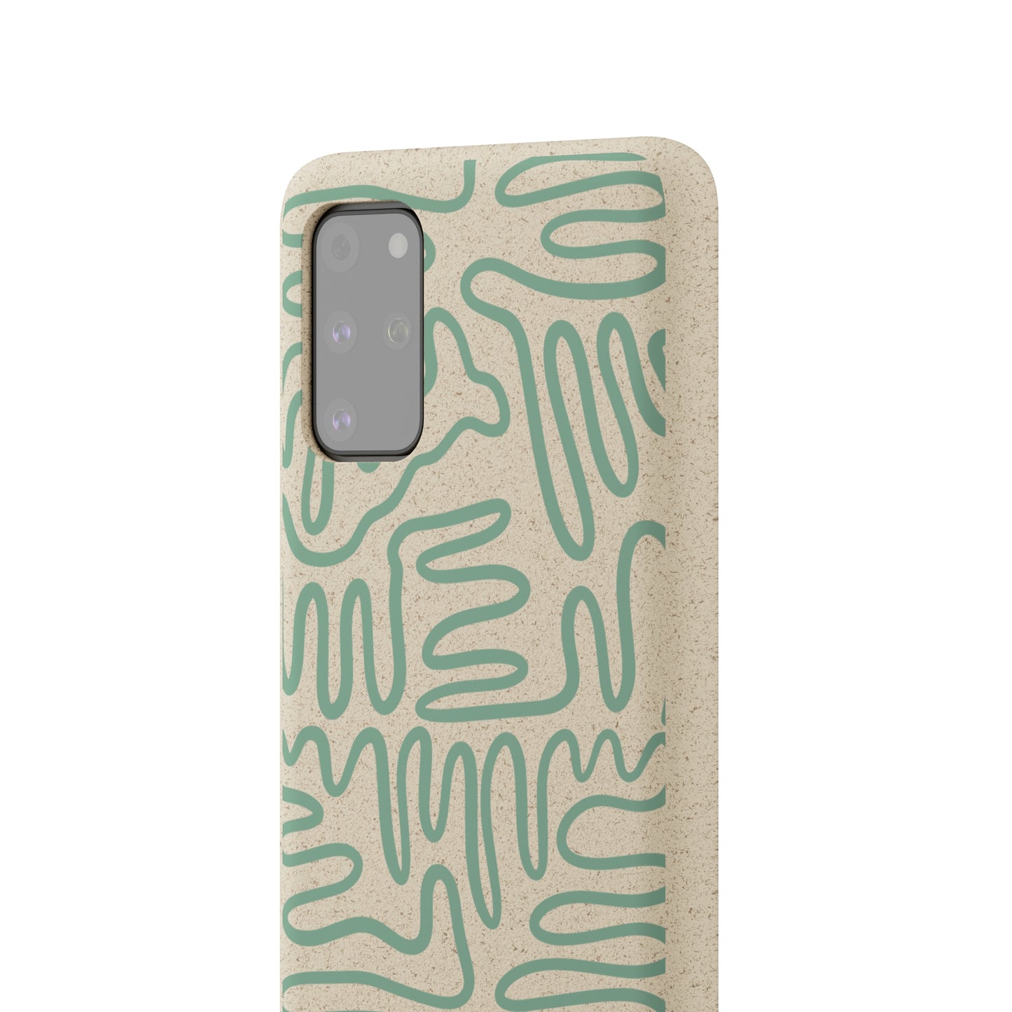 Green Squigles | 100% Biodegradable Phone Case