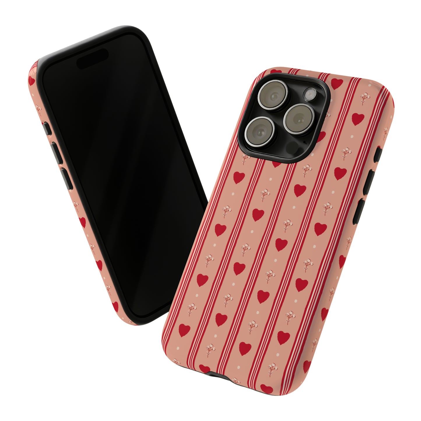 Cutesy Hearts | Tough Phone Case