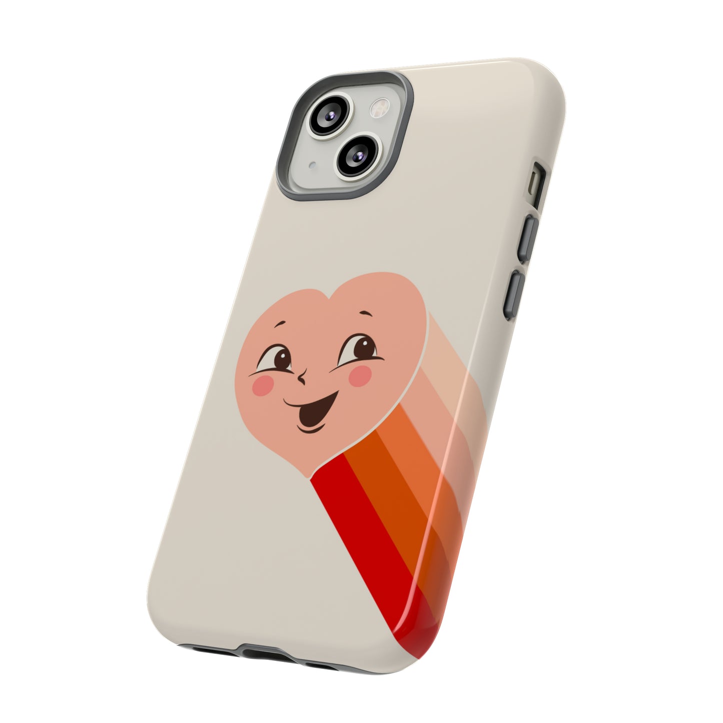 Retro Shooting Heart | Tough Phone Case