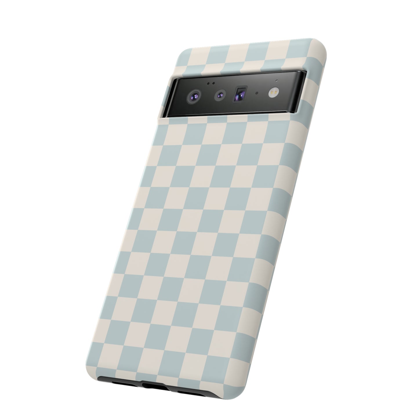 Light Blue Checkers | Tough Phone Case