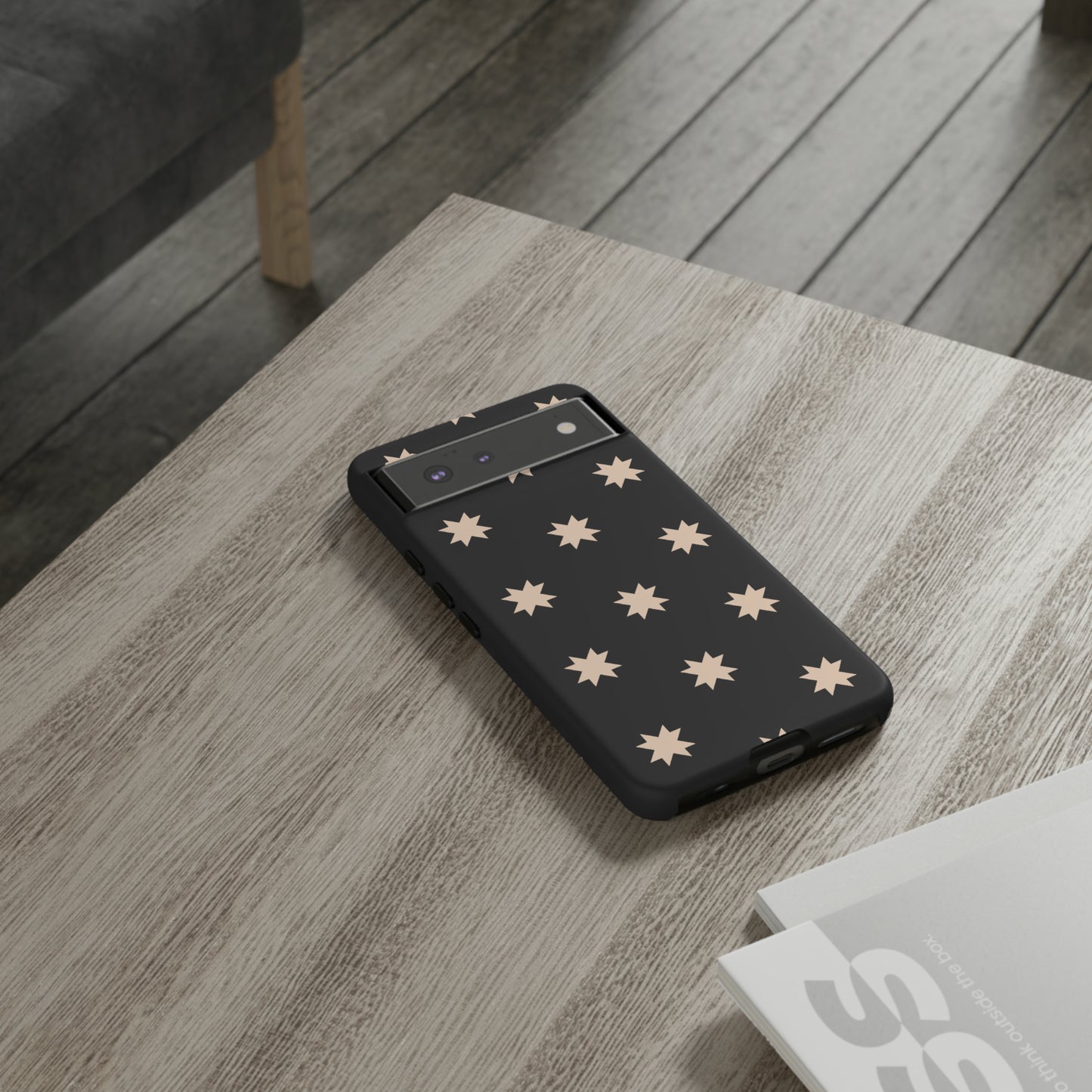 Black Star Quilt Block | Tough Phone Case