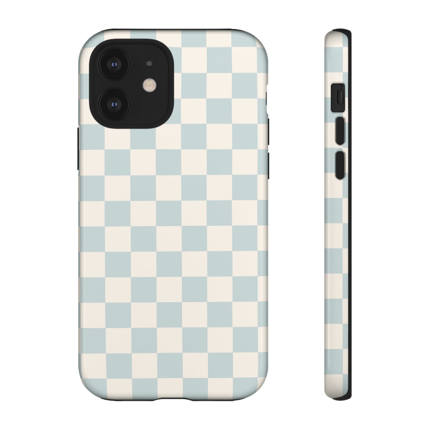 Light Blue Checkers | Tough Phone Case