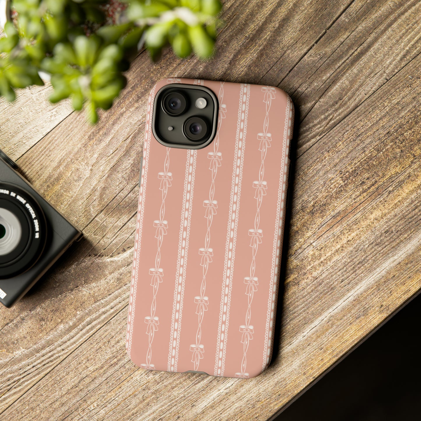 Girly Pink Coquette | Tough Phone Case