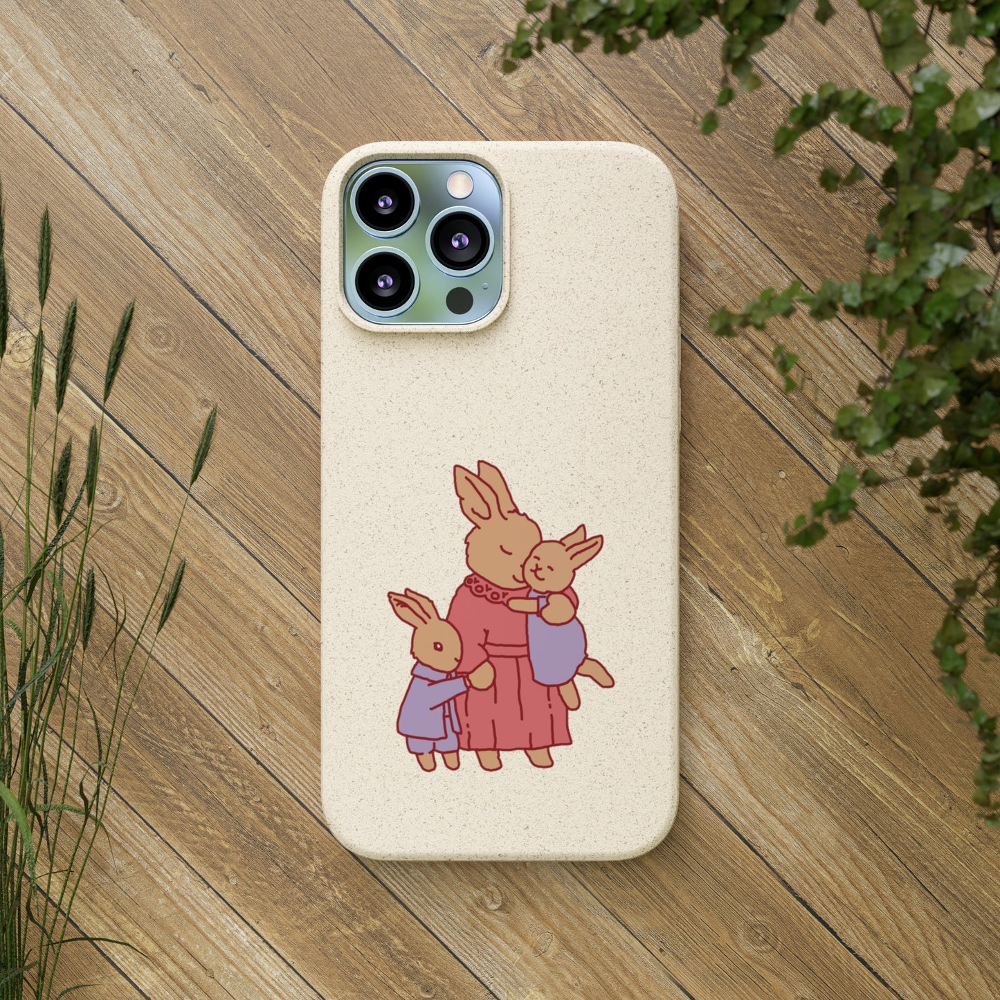 Like this Little Life Bunny Mom | 100% Biodegradable Phone Case