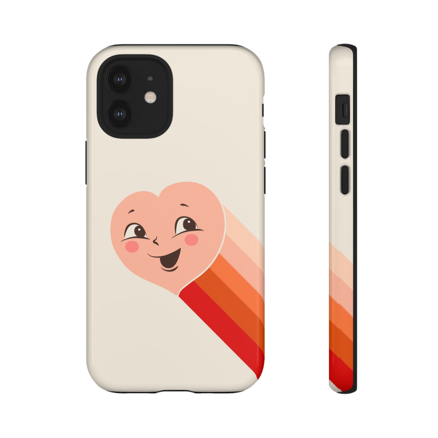 Retro Shooting Heart | Tough Phone Case