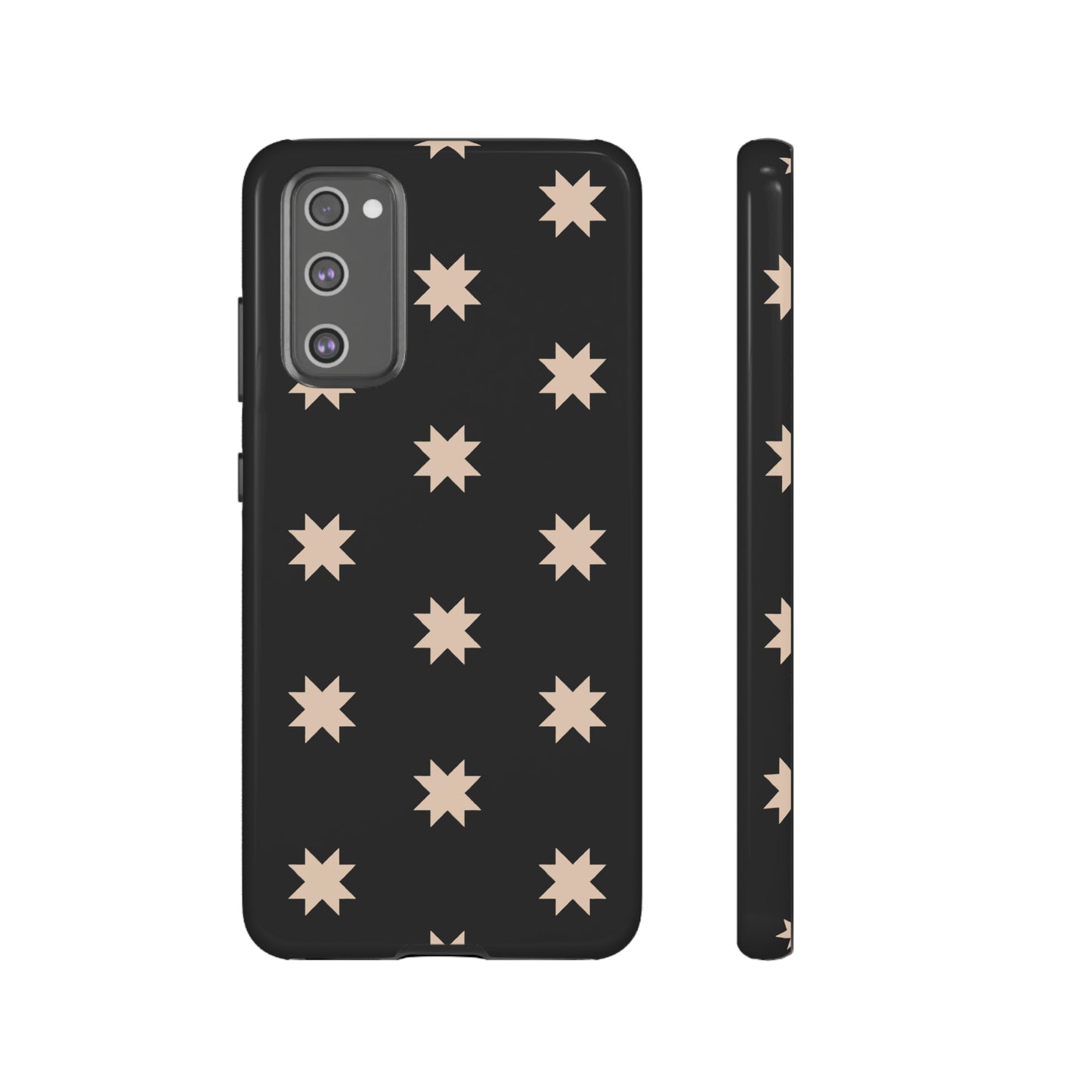 Black Star Quilt Block | Tough Phone Case