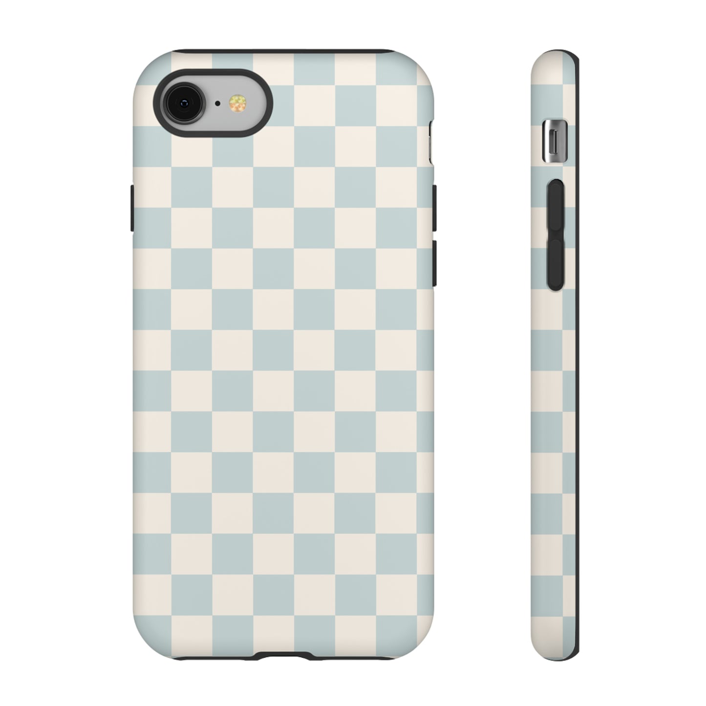 Light Blue Checkers | Tough Phone Case