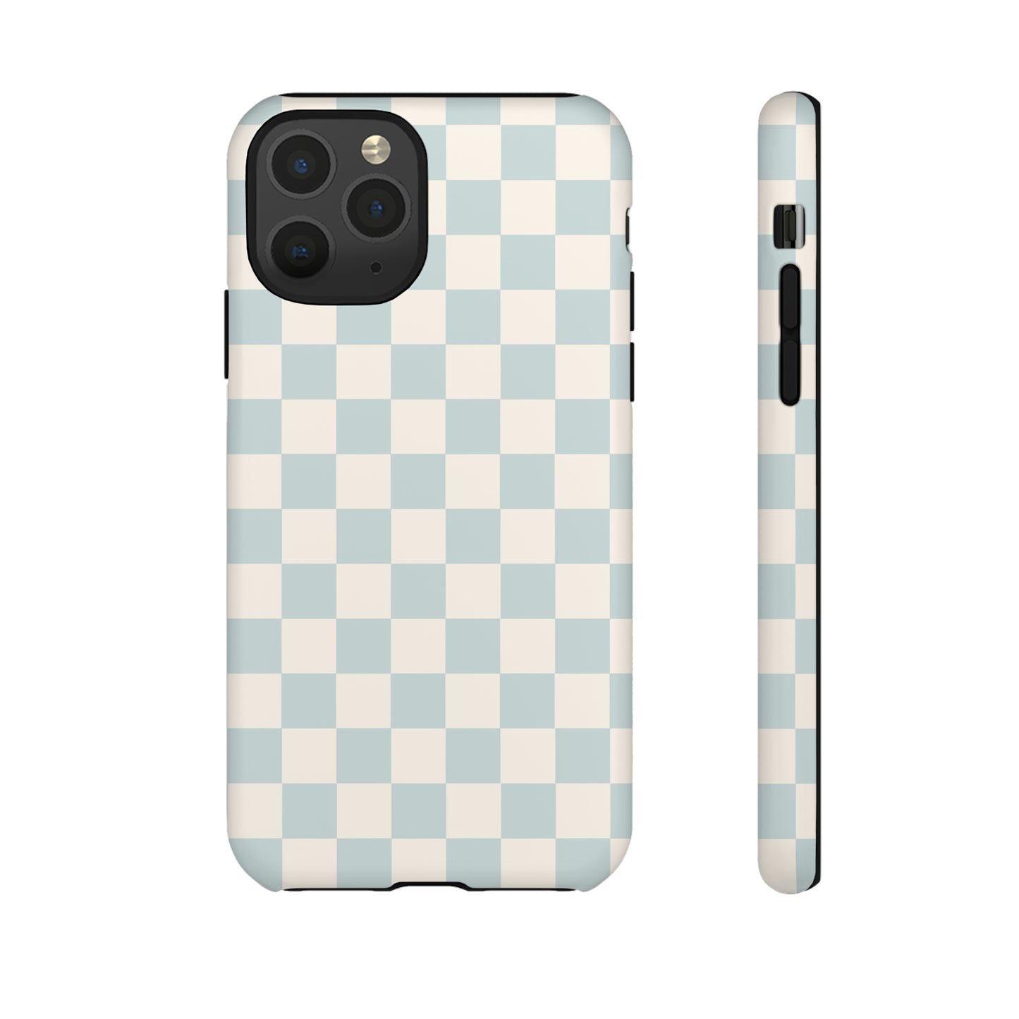 Light Blue Checkers | Tough Phone Case