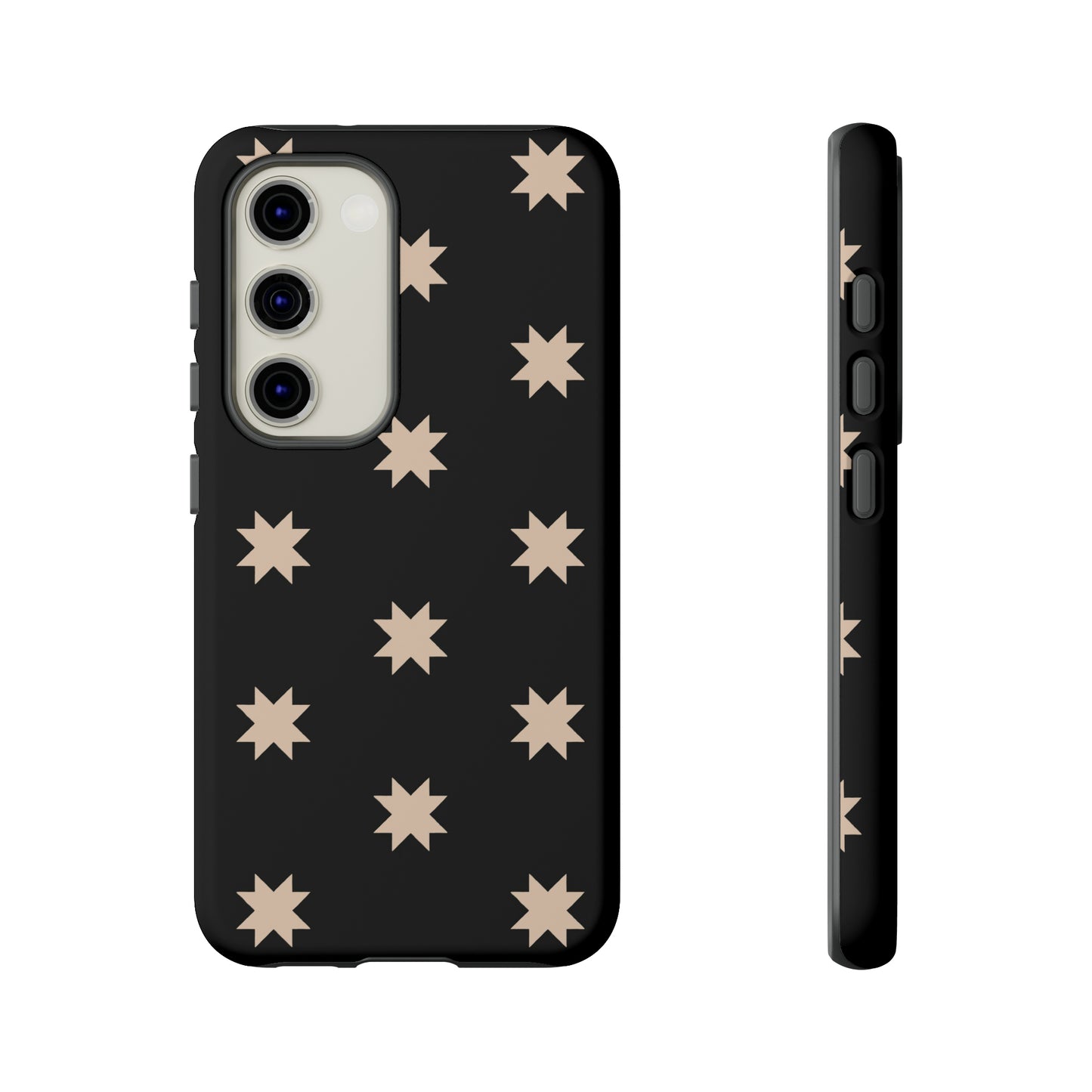 Black Star Quilt Block | Tough Phone Case