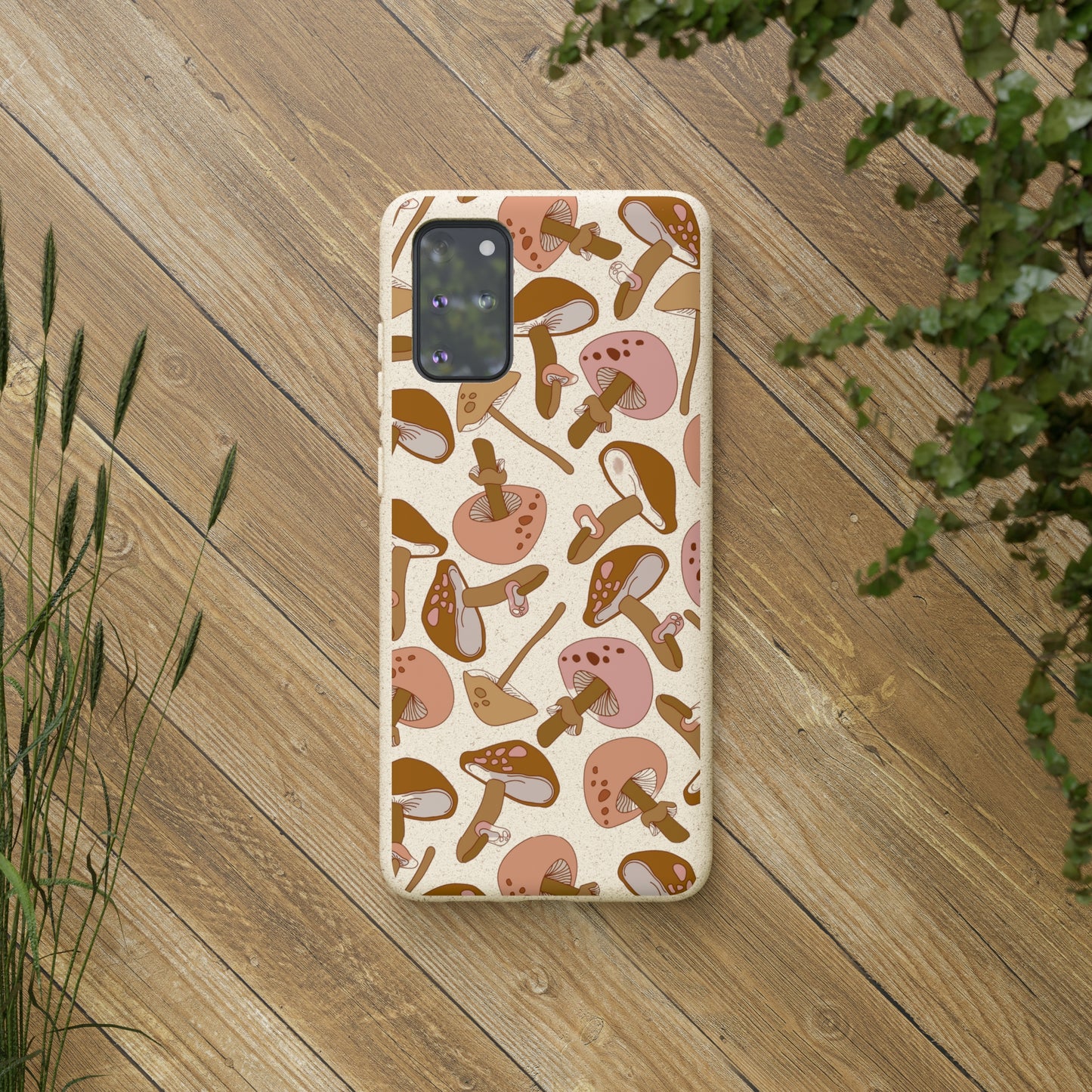 Foraging Mushrooms | 100% Biodegradable Phone Case