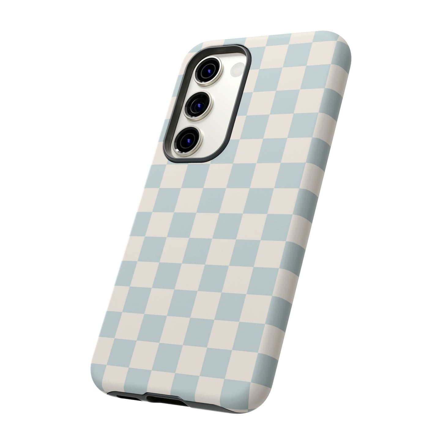 Light Blue Checkers | Tough Phone Case