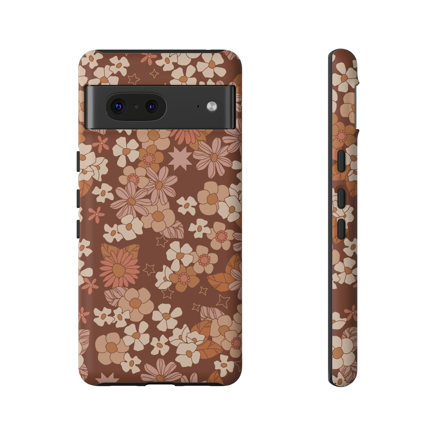 Deep Maroon Meadow | Tough Phone Case