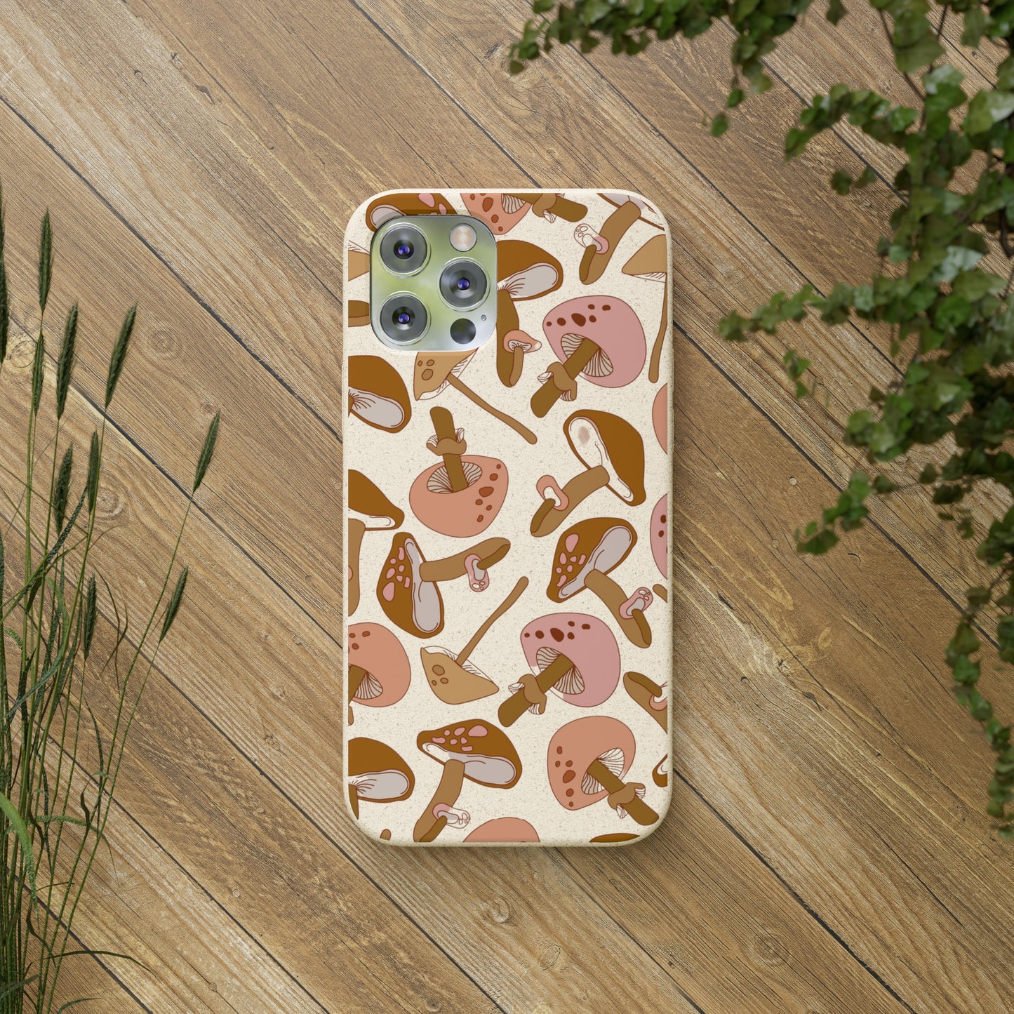 Foraging Mushrooms | 100% Biodegradable Phone Case