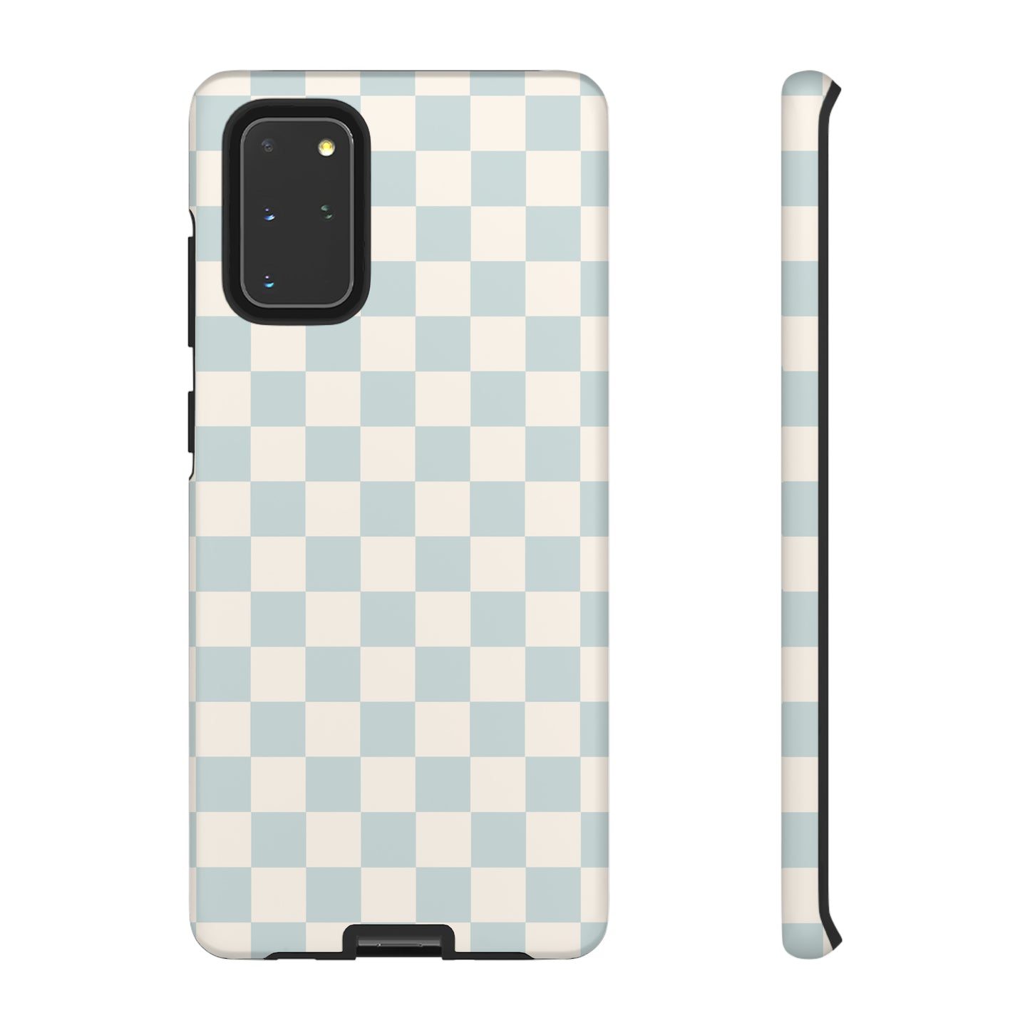 Light Blue Checkers | Tough Phone Case