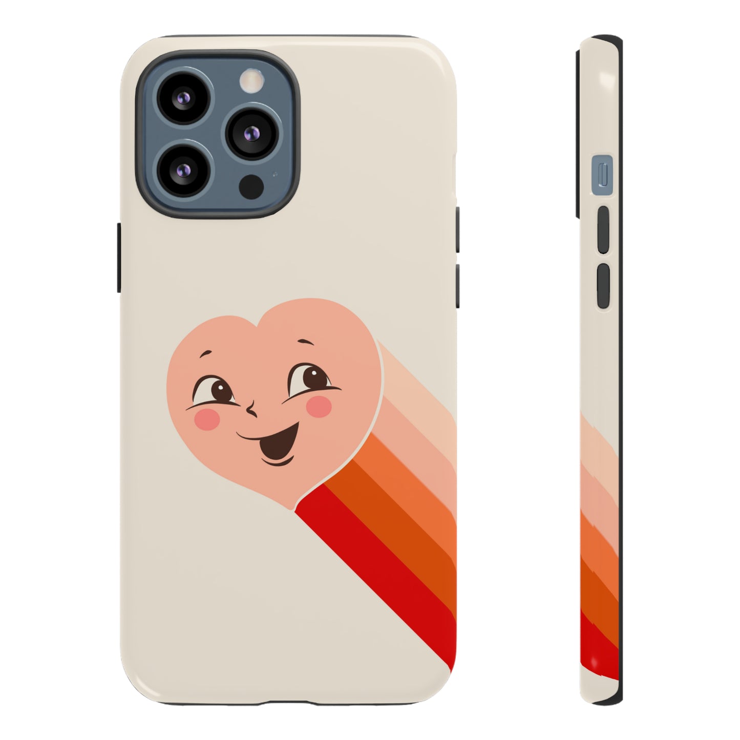 Retro Shooting Heart | Tough Phone Case