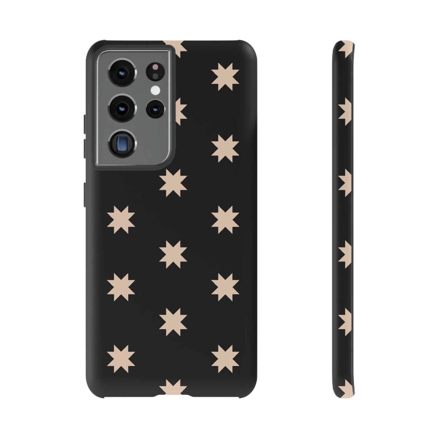 Black Star Quilt Block | Tough Phone Case