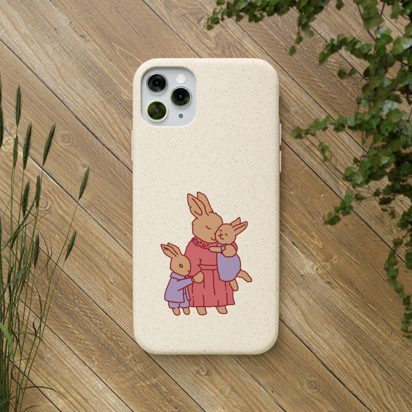 Like this Little Life Bunny Mom | 100% Biodegradable Phone Case