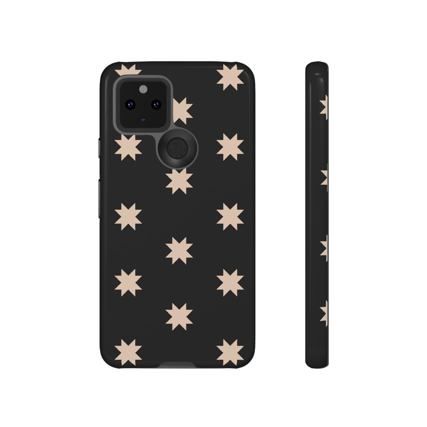 Black Star Quilt Block | Tough Phone Case