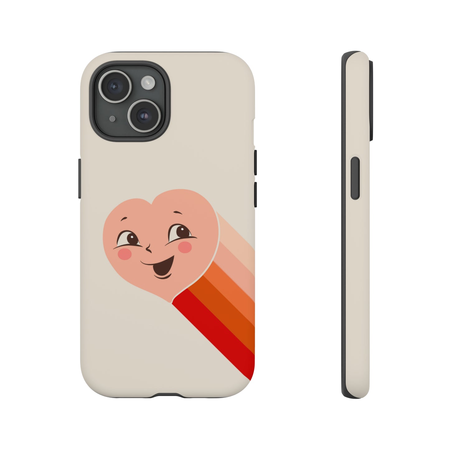 Retro Shooting Heart | Tough Phone Case