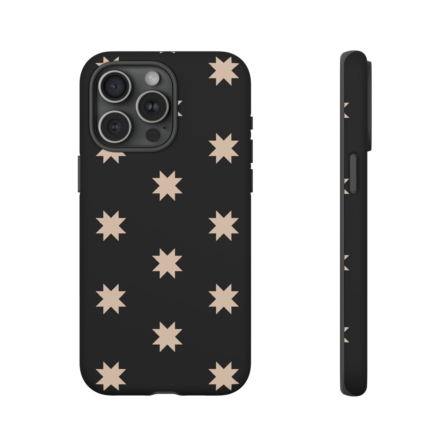 Black Star Quilt Block | Tough Phone Case