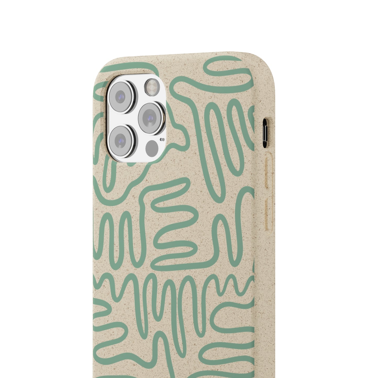 Green Squigles | 100% Biodegradable Phone Case