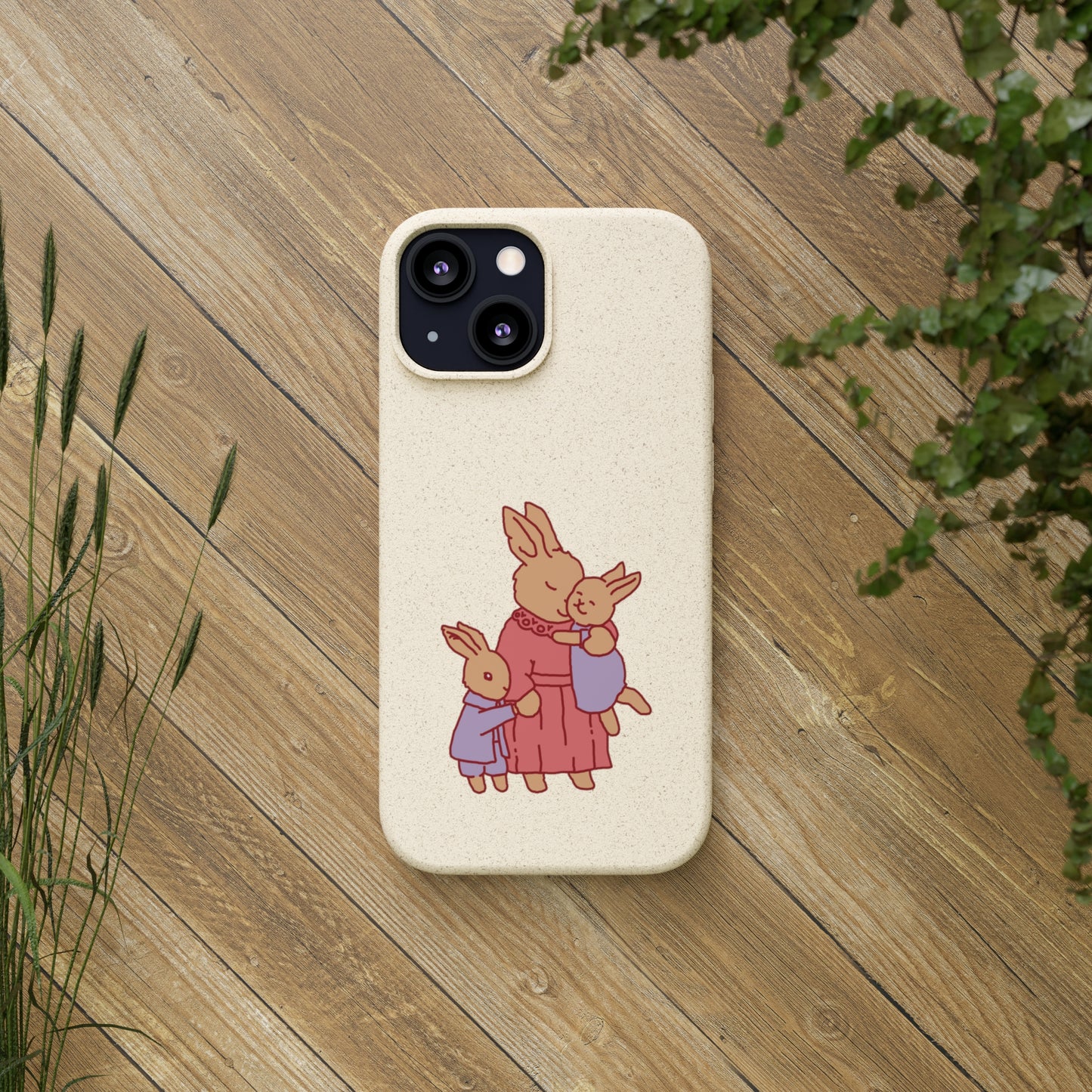 Like this Little Life Bunny Mom | 100% Biodegradable Phone Case