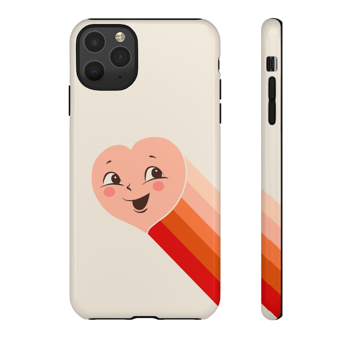 Retro Shooting Heart | Tough Phone Case