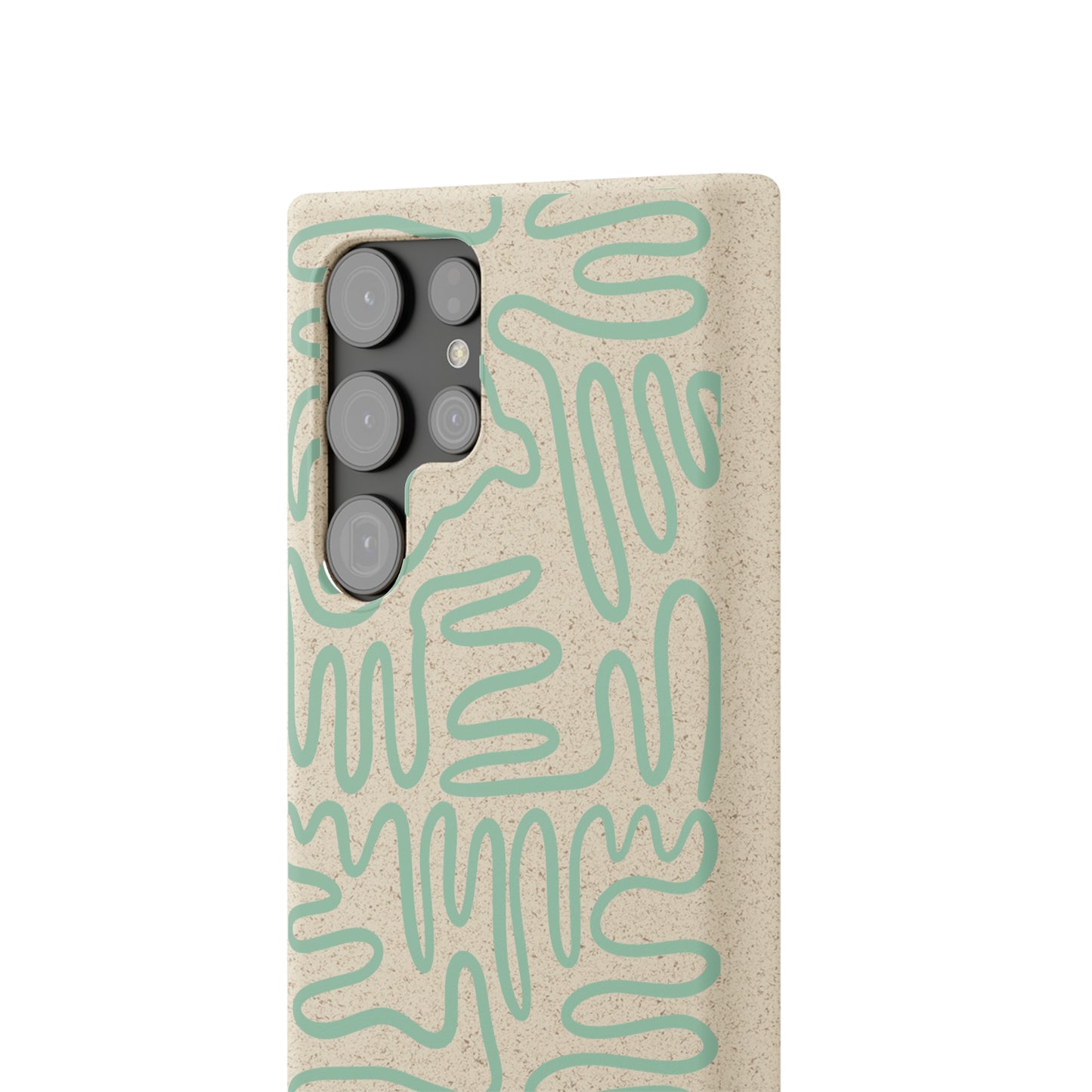 Green Squigles | 100% Biodegradable Phone Case