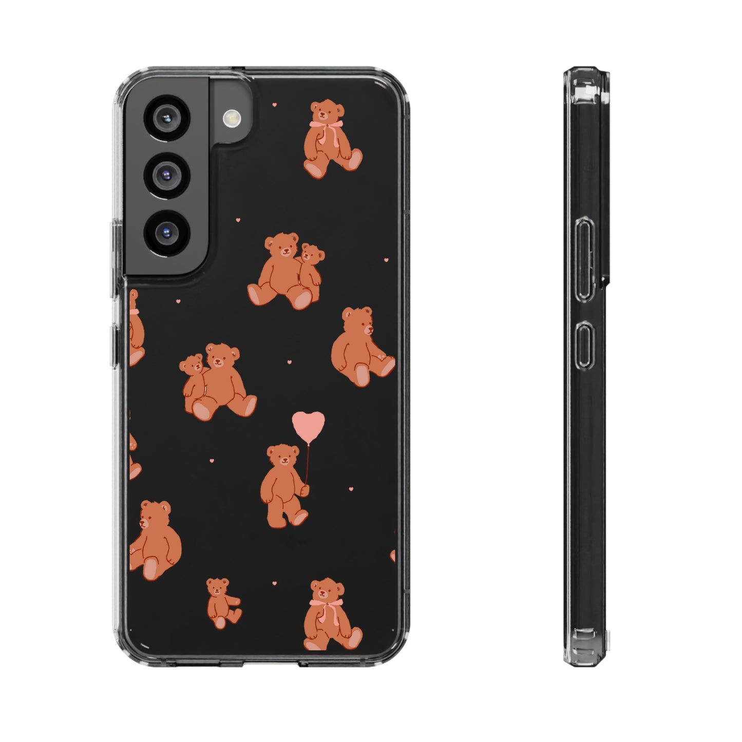 Teddy Bear Clear Phone Cases