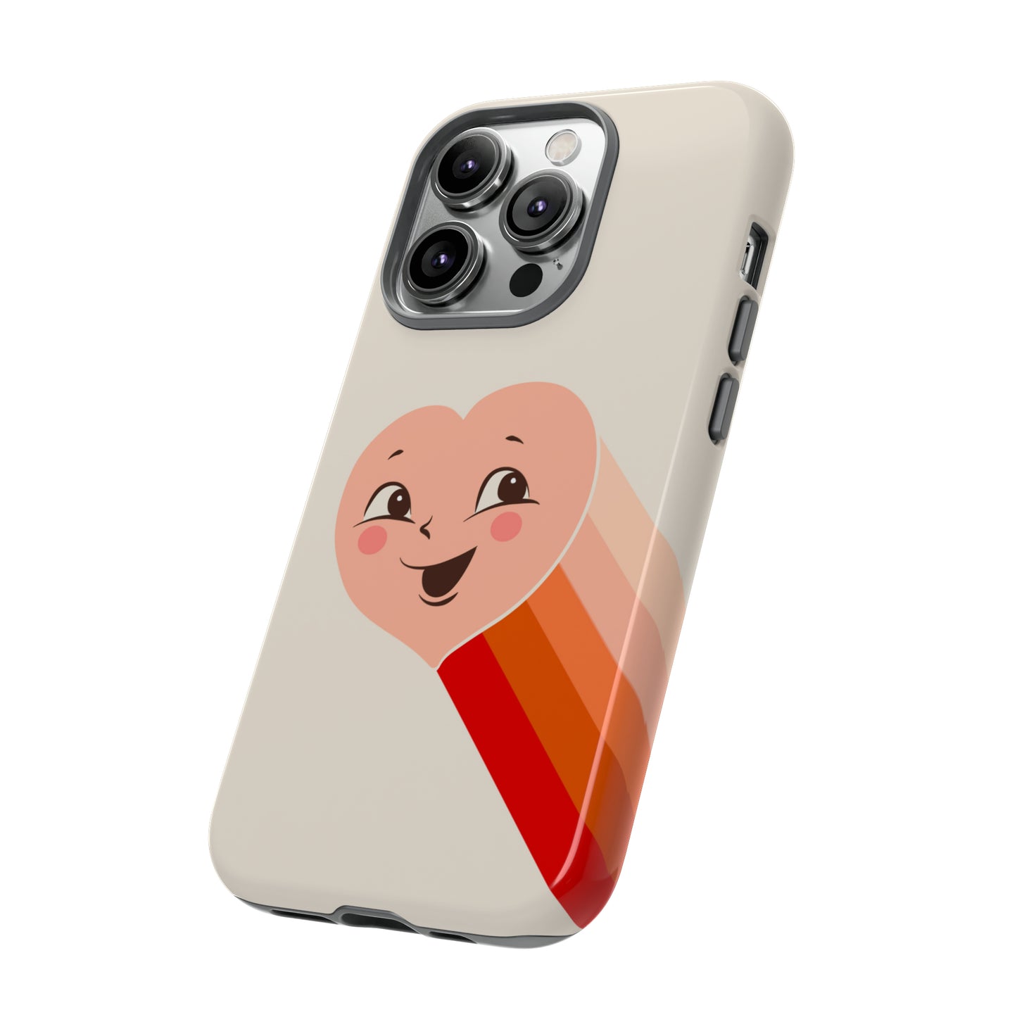 Retro Shooting Heart | Tough Phone Case