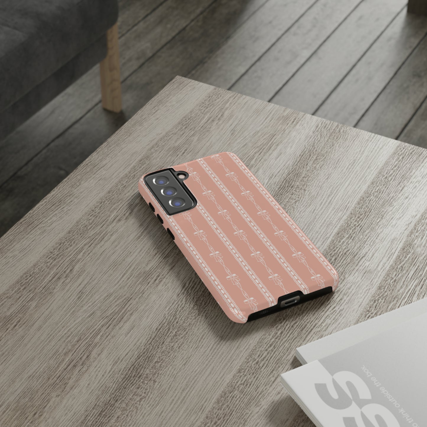 Girly Pink Coquette | Tough Phone Case