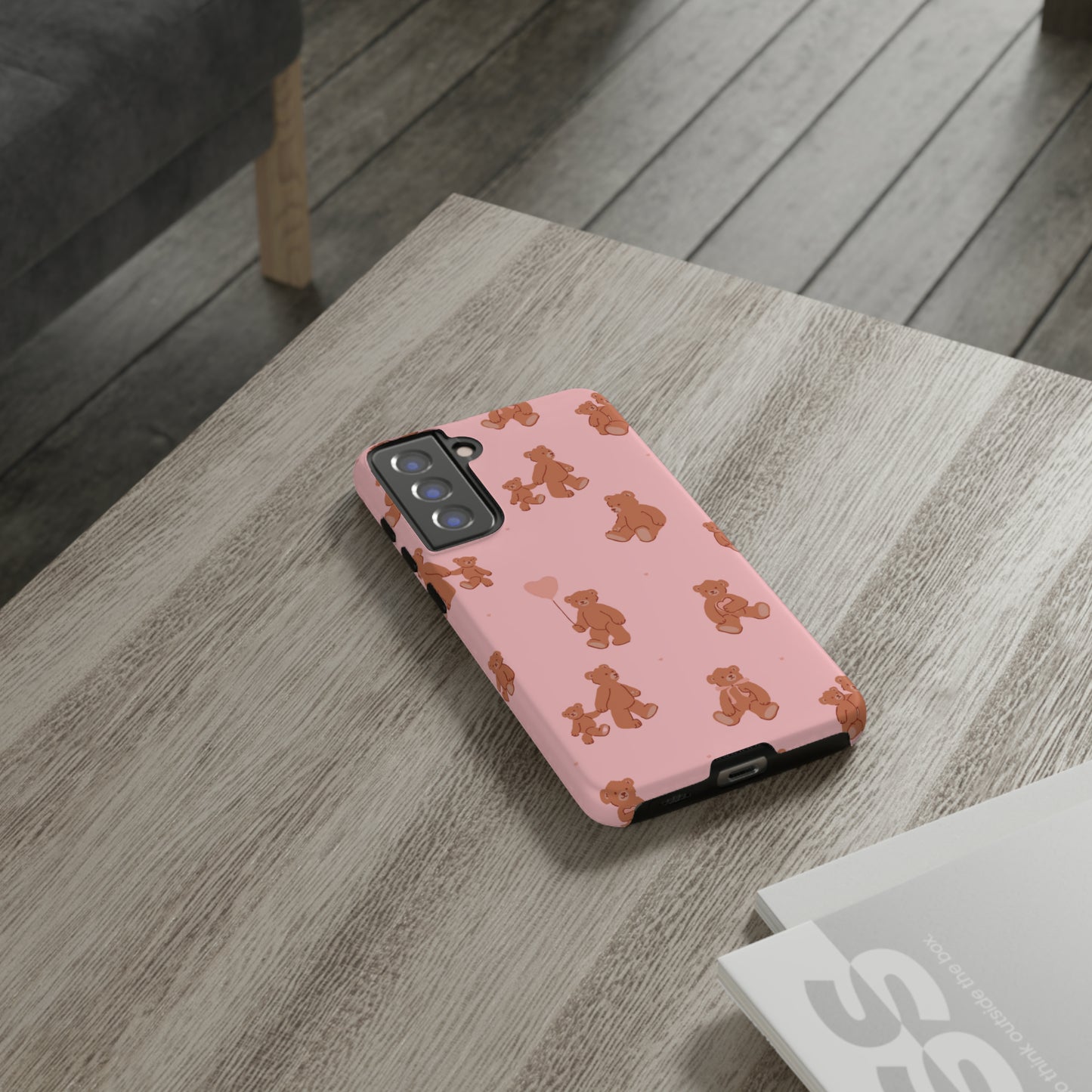 Sweet Pink Teddy Bear Tough Cases